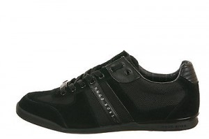 Hugo Boss Green Men’s Akeen Sneakers in Black (50247604-001)