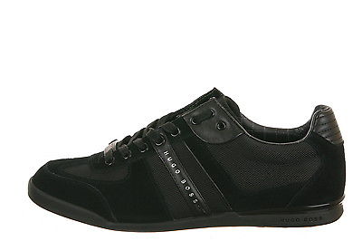 Hugo Boss Green Men’s Akeen Sneakers in Black (50247604-001)