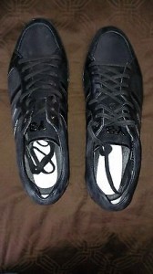 Adidas Y-3 by Yohji Yamamoto Black Sala Sneakers US 10.5