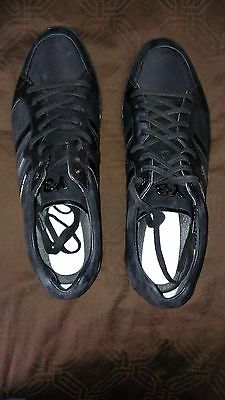 Adidas Y-3 by Yohji Yamamoto Black Sala Sneakers US 10.5