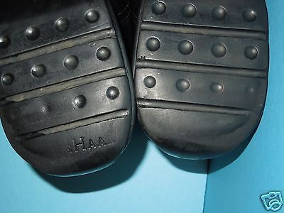 COLE HAAN MEN’S LEATHER OXFORD SHOES , BLACK SIZE 12 M .