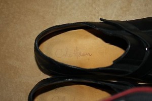 Men’s COLE HAAN Leather Shoes, Loafers with Nike Air, Black – Size 12 M