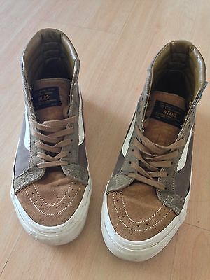 Vans Sk8 Hi Wtaps Olive Size 9