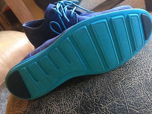 Cole Haan Lunargrand Blue Suede Shoes