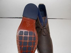MENS COLE HAAN NIKE AIR COLTON CHUKKA BOOTS SHOES BROWN SIZE 10 M US