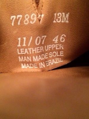 Clarks Mansell Mens Size 13M Tan Moc Leather Loafers Shoes
