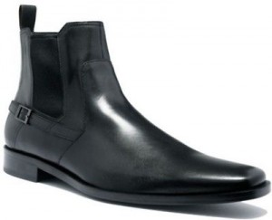 HUGO BOSS LAXIS BLACK ANKLE BOOTS MENS SIZE 11.5