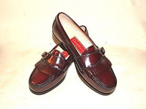 MENS NEW COLE HAAN KILTIE LOAFERS SHOES 7D LEATHER