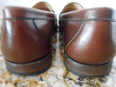 Vintage COLE HAAN Green Label ~  Brown Tassel Loafers ~ Men’s Sz 13B