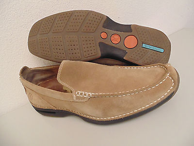 COLE HAAN NIKE AIR MEN’S SLIP-ON LOAFER SHOES SANDSTONE SUEDE C04501 SIZE:10.5M