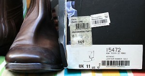 NWB Rare Hugo Boss tall zip Moto boots w lug soles