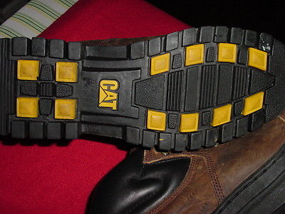 BNWOT MENS SIZE US 10.5 CAT/DIESEL POWERED LACE UP HALF BOOT