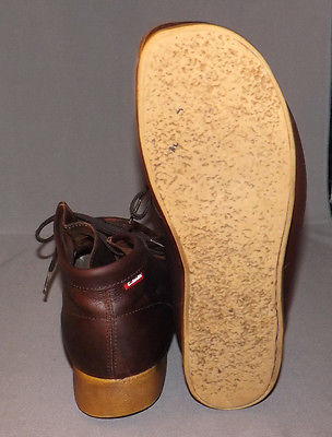 CLARKS Style 86256 Leather Chukka Mens Size 9.5M Cordovan Brown(CLEAN)