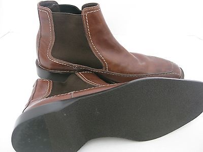 Cole Haan Mens Shoe Boot Slip On Size 7.5 M Brown EUC!!