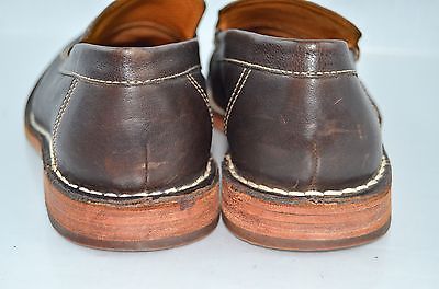 COLE HAAN men’s slip on loafer moccasin leather shoe size 9.5 M brown