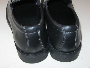 Cole Haan Black Nike Air Ace Leather Slip On Shoes NWT