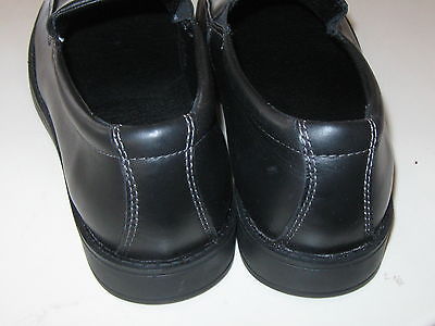 Cole Haan Black Nike Air Ace Leather Slip On Shoes NWT