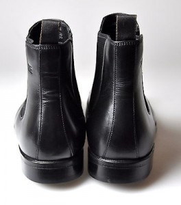 $495 NIB Hugo Boss Black Dikert Dress Ankle Boots 11.5
