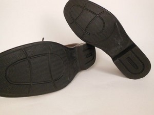 COLE HAAN Nike Air Brown Leather Oxford Shoes Sz 10 M