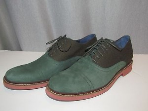 NEW! COLE HAAN NIKE-AIR HARRISON CAP TOE NUBUCK & WOOL OXFORD SZ 13 MSRP $188