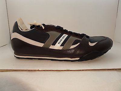 Diesel Gunner Black/Coffee Bean Shoes Men’s Size 8.5