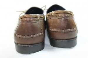 Cole Haan Loafers Deck Shoes Size 12 M Brown Leather Nike Air