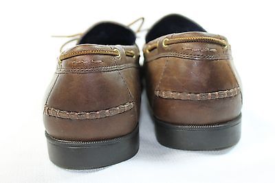 Cole Haan Loafers Deck Shoes Size 12 M Brown Leather Nike Air