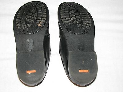 5 Cole Haan Nike Air Ace Slip on Black Leather Mens Oxford Moccasins Loafers 5