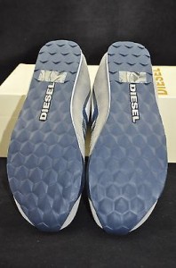 Diesel ‘Gunner’ Men’s Athletic Vaporous Gray and Paloma Size 11 M 44.5 EU
