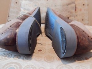 Cole Haan Mens Air Franklin Brown Suede Saddle Shoe size 10.5