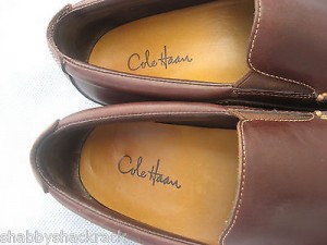 MENS NIKE COLE HAAN CASUAL LEATHER MOC SHOES 11.5 M