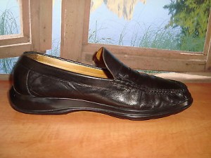 COLE HAAN ~ MEN’S BLACK LEATHER PENNY LOAFERS SLIPONS SHOES 10M ~ SOOO NICE!
