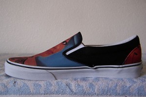 VANS Classic Slip-On Men’s Skaters Custom Culture Black/White SZ 12 NIB! NICE!
