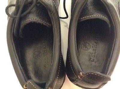 COLE HAAN Nike Air Shoes Oxfords Leather Black MEN’s 8.5 M – Nice