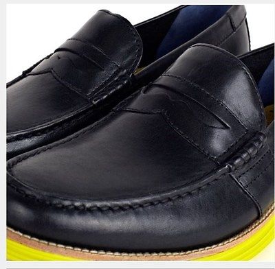Cole Haan Lunargrand Penny – Black Volt SZ 11M New With Box