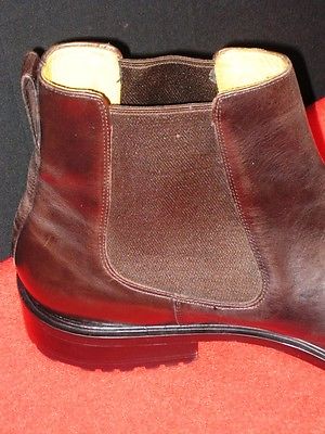 Men’s Cole Haan Boots Sz 13M Brown Leather slip on