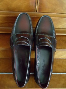 NEW Cole Haan City Burgundy Leather Penny Loafer Slip On Shoes Men’s 12 M