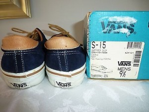 VANS Mens ERA 59 Navy Blue Suede Skateboarding Sneakers Deck shoes SZ 9.5