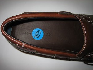 NEW- Cole Haan Men’s Leather Shoes, Brown /Olive size 10.5