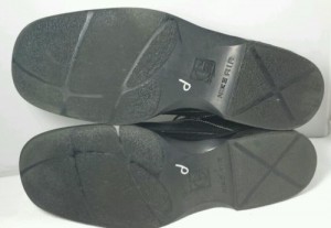 COLE HAAN NIKE AIR OXFORDS BLACK LEATHER MENS SHOES sz 12 M