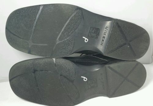 COLE HAAN NIKE AIR OXFORDS BLACK LEATHER MENS SHOES sz 12 M