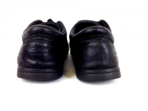 DIESEL Shoes LEATHER Black ATHLETIC Lace Up OXFORDS Casual SQUARE Toe 10.5 44