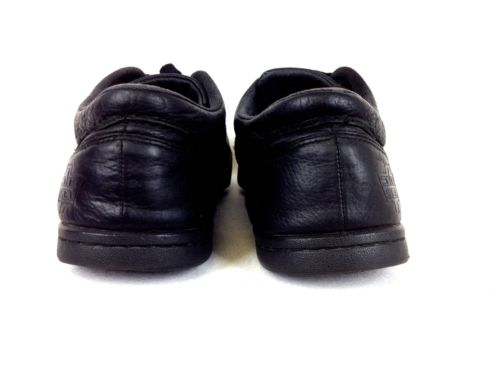 DIESEL Shoes LEATHER Black ATHLETIC Lace Up OXFORDS Casual SQUARE Toe 10.5 44
