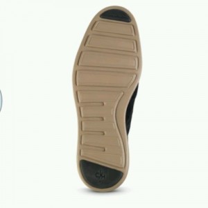 Mens Cole Haan LunarGrand Wing-Tip, Black/Tan