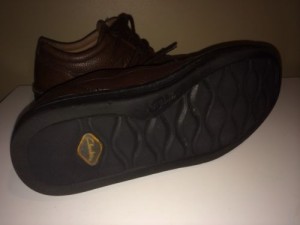 CLARKS Active Air Mens 8 M Brown Leather Oxford Lace Up Casual Shoes