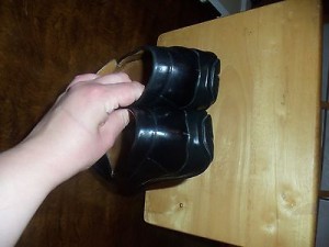 COLE HAAN NIKE AIR PENNY LOAFERS MENS SHOES FLATS BLACK LEATHER 7 M EUC
