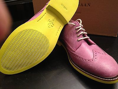 NEW Cole Haan Air Franklin Wingtip Oxford Mens Shoes Color Hibiscus size 10 1/2