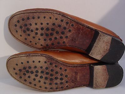 MENS COLE HAAN BRAGANO PENNY LOAFER SHOES TAN SIZE 10.5 M  VERY NICE