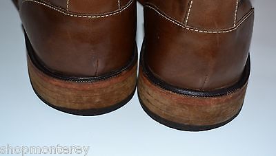 Cole Haan Hank Mens-12-D Brown Leather Casual Dress Ankle Chukka Lace Up Boots