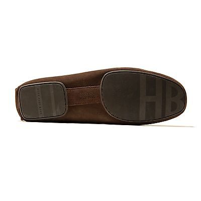 HUGO BOSS GIFT SET Brown Drivers Loafers 10 43 Mens Casual Moccasins 10.5 43.5